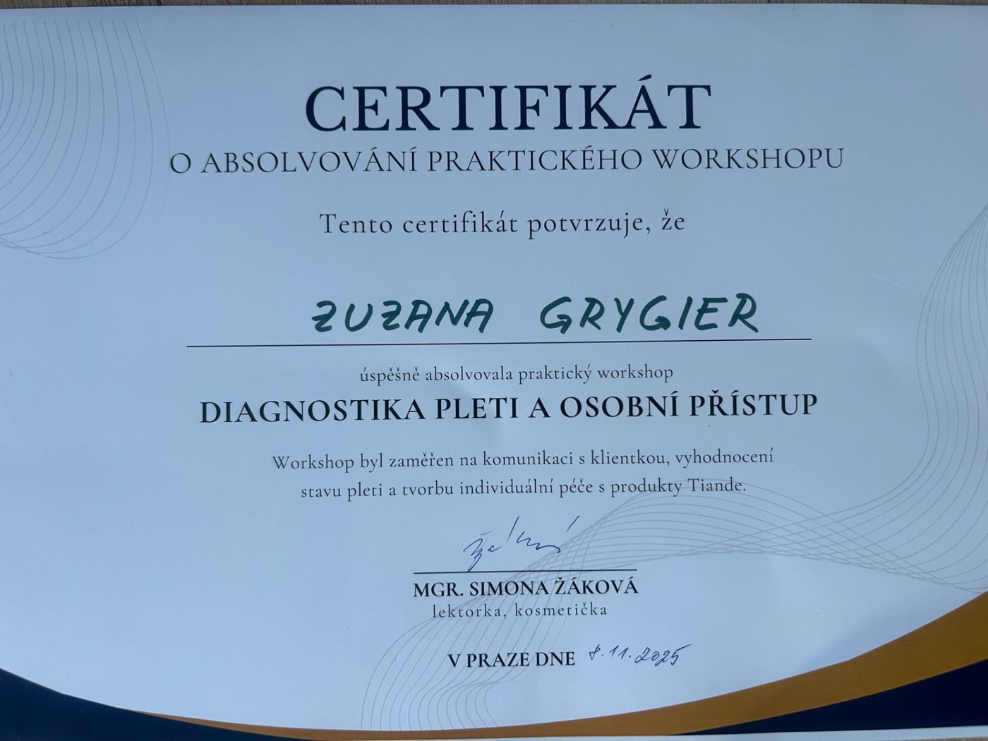 Diagnostika pleti a osobní přístup
